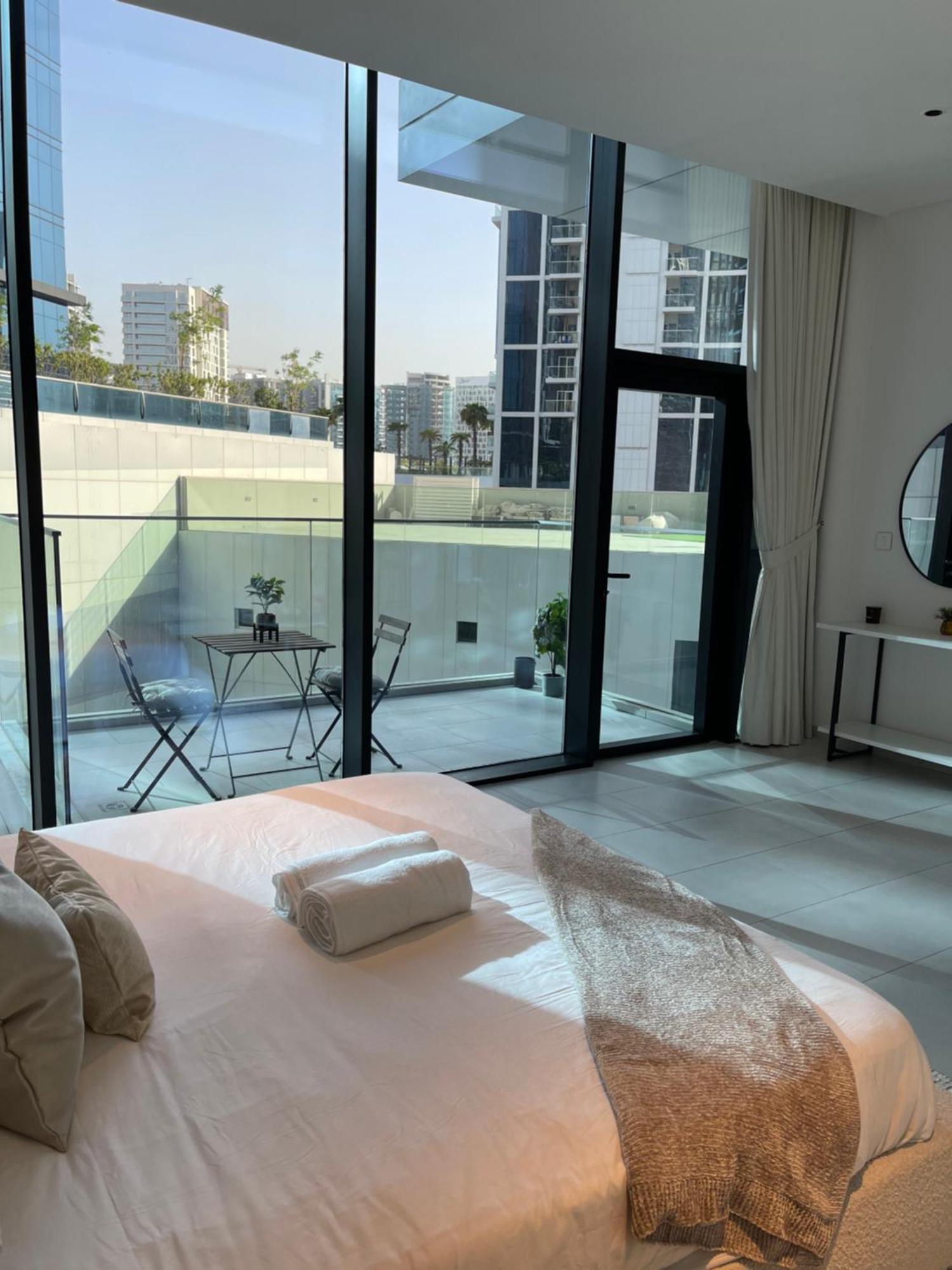 Marquise Square Tower Luxury App'S Hotel Dubai Exterior foto