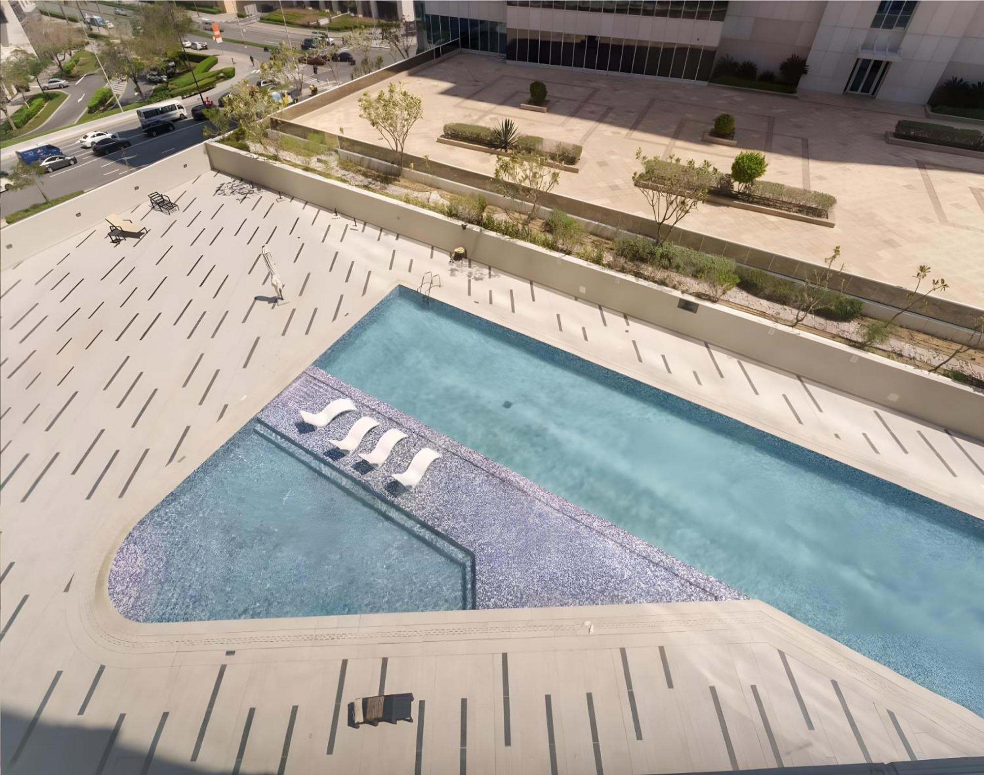 Marquise Square Tower Luxury App'S Hotel Dubai Exterior foto
